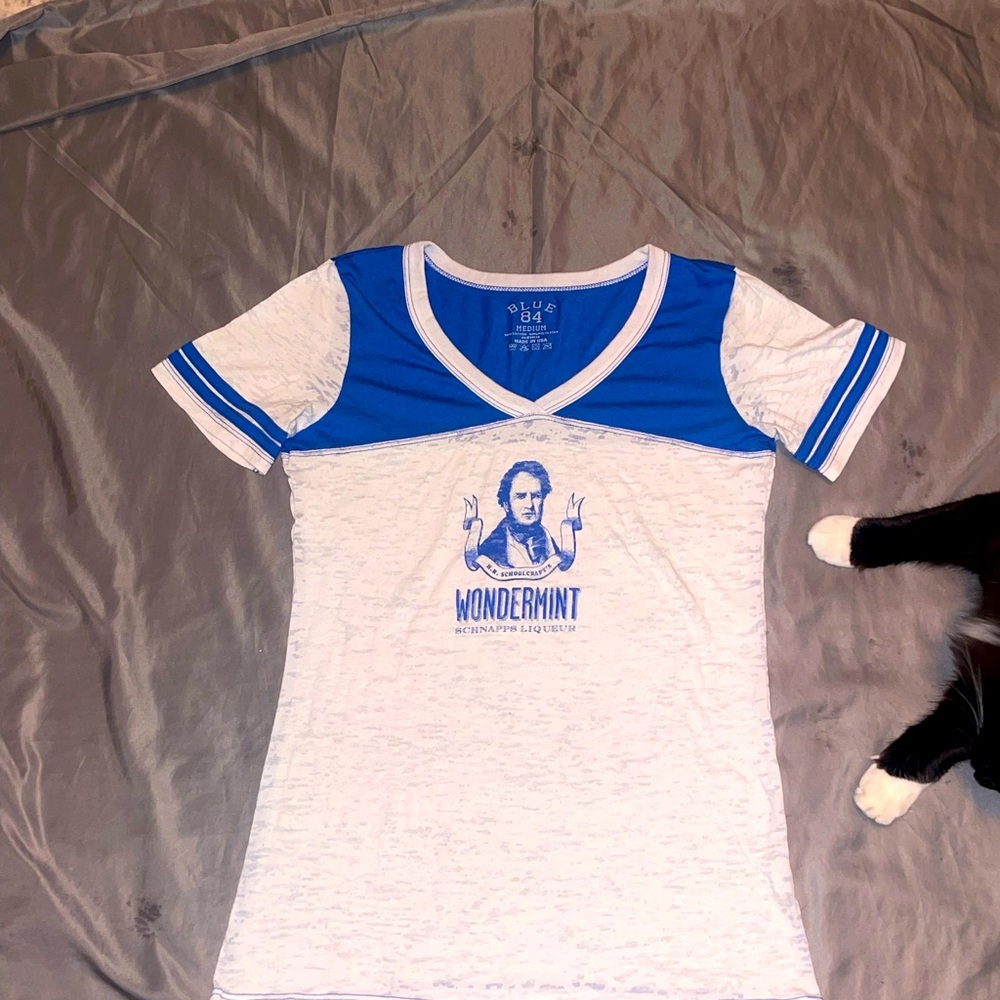Cool drinking shirt.
